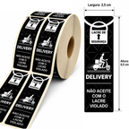 Lacres de Segurança para Delivery - Escolha o seu modelo