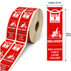 Lacres de Segurança para Delivery - Escolha o seu modelo