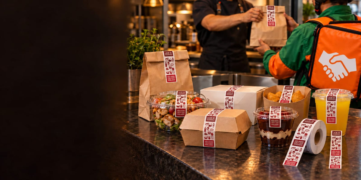 Lacres para delivery