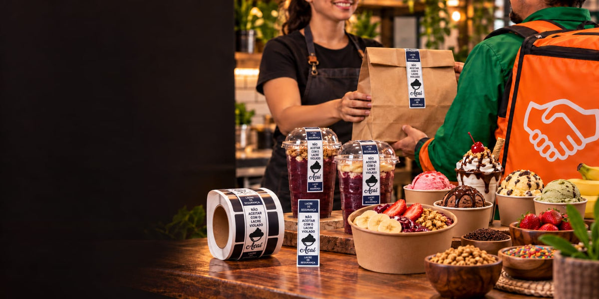 Lacres para açaí